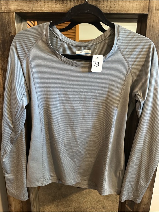 Columbia Tops - Columbia Omni-Wick Gray Long Sleeve Athletic Top Size Small Gorpcore Hiking